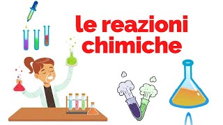 Le reazioni chimiche facile da spiegare  amerai la scienza [upl. by Atiuqel939]