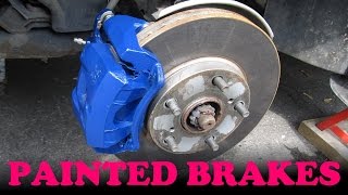 How to Paint Brake Calipers [upl. by Aekal]