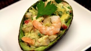 Avocado Shrimp Appetizer Recipe  CookingWithAlia  Episode 209 [upl. by Inaj]