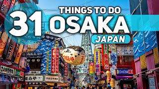 Best Things To Do in Osaka Japan 2024 4K [upl. by Atazroglam]