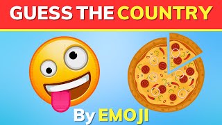 Can You Guess 30 Countries From EMOJIS 🌍 Country Quiz 🤔🗺️ [upl. by Schwartz999]