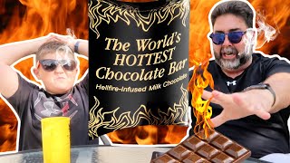 Worlds Hottest Chocolate Bar from Vat19 Spicy Challenge [upl. by Ahcas]