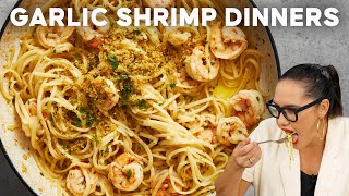 3 Garlic Shrimp Dinners You’ll Keep On Repeat  Marions Kitchen [upl. by Dnomsad]