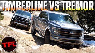 2023 Ford F150 Tremor vs Ford Expedition Timberline Which is the Better OffRoader [upl. by Mcquillin432]