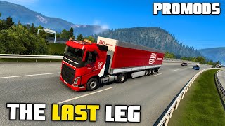 DRIVING UP TO THE NEW DLC AREA Euro Truck Simulator 2 ProMods [upl. by Drarehs]