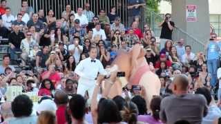 Sumo Wrestling With The Heaviest Sportswoman In The World [upl. by Eiruam263]