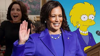 How Veep and The Simpsons Predicted Kamala Harris Presidential Run [upl. by Esta]