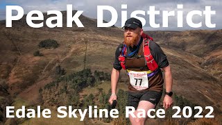 Edale Skyline Race 2022  Peak District Trail Running [upl. by Ahsram588]