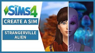 ALIEN  The Sims 4  CREATE A SIM [upl. by Burrill]