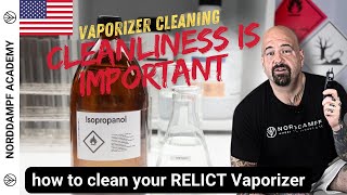 How to Clean Your Norddampf Relict Vaporizer StepbyStep Tutorial [upl. by Eenram]