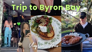 🇦🇺Vlog 4Days trip in Byron Bay  호주 바다에서 부대찌개 끓여먹기  호주 첫 인종차별  마약동네 탐험  분위기 끝장나는 카페와 스팟 [upl. by Afatsum207]