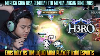 WHAT A COMEBACK DARI KING EVOS EVOS HOLY VS TIM LIQUID AURA GAME 1 PLAYOFF H3RO ESPORTS [upl. by Ahseyd]