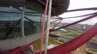 Abseiling down the ArcelorMittal Orbit [upl. by Gaylor]