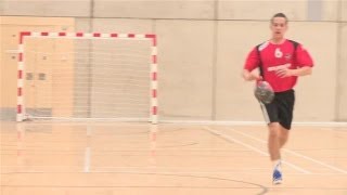 How To Do Dribbling in Handball [upl. by Birchard]