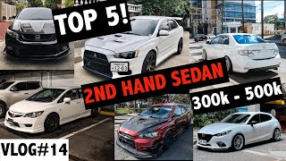 TOP 5 2ND HAND SEDAN TAGALOG [upl. by Enaek607]