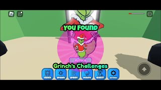 How to find Grinchs Challenges in Find the Cartoons 135  Roblox [upl. by Rostand889]