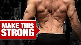 How to Get a Stronger Lower Back WITHOUT WEIGHTS [upl. by Jorey592]