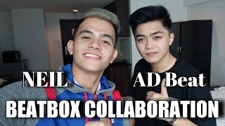 AD BEAT amp NEIL  1st Beatbox Collaboration [upl. by Eruza]