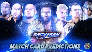 WWE Backlash France 2024 Predictions [upl. by Gaither]