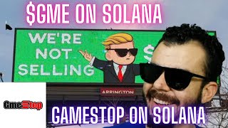 Gamestop Price Prediction  GME On Solana [upl. by Rai135]