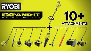 The RYOBI EXPANDIT Attachment System EXPLAINED  RYOBI Tools 101 [upl. by Vitek]