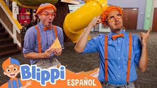 Blippi aprende diferentes profesiones 🍕  Blippi Español  Videos educativos  Aprende y Juega [upl. by Otrevire]