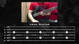 Linkin Park  Crawling Guitar Tutorial w Tabs By Kirjai [upl. by Nylirrehs]