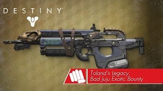 PLG Tutorials  Destiny  Tolands Legacy Bad Juju [upl. by Oatis]