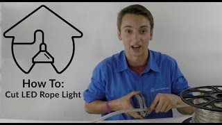 How to Cut LED Rope Light  AQLighting [upl. by Marva]