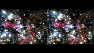 3D立体視テスト動画宇宙 [upl. by Yrek]