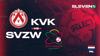 KV Kortrijk – SV Zulte Waregem hoogtepunten [upl. by Erlandson866]