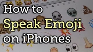 Make Your iPhone Explain the Definition of Emoji Symbols HowTo [upl. by Ellerey]