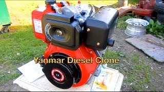 10hp Diesel Engine UnboxingOverview [upl. by Cordalia]