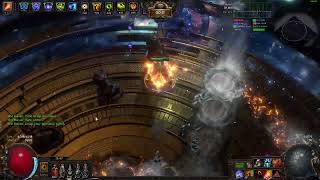 Path of Exile 325 Explosive Arrow Ballista Totem Elementalist VS The formed [upl. by Nolana]