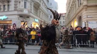 Perchtenlauf Krampuslauf Graz 2019 [upl. by Ayikal]