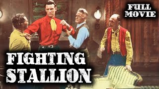 THE FIGHTING STALLION  Bill Edwards  Full Western Movie  English  Wild West  Free Movie [upl. by Jeb]