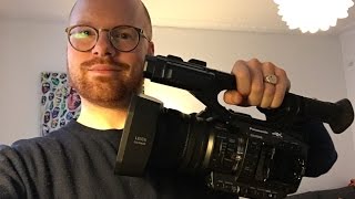 Panasonic AGUX90 First footage  No grading [upl. by Dunston]