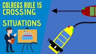 IRPCS Masterclass Rule 15 Crossing Situation [upl. by Eellehs799]