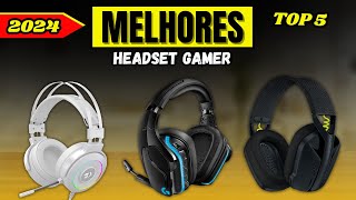 QUAL MELHOR HEADSET GAMER 2024 TOP 5 HEADSET GAMER com Desconto Fone Gamer De 2024 [upl. by Zielsdorf]