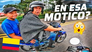 COLOMBIANOS REACCIONAN A MI VIAJE A ALASKA EN UNA HONDA C90😱😂  DE MOCOA A VILLAVIEJA🇨🇴 [upl. by Eive]