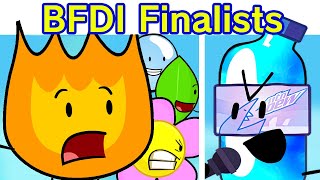 Friday Night Funkin VS Yoylecake Central V2  Cutscenes  Battle for Dream Island FNF Mod BFDI [upl. by Sheply]