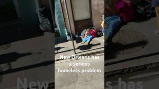 NEW ORLEANS HOMELESS streetinterview america usa 504 life viralvideo viralshorts short [upl. by Aimekahs]