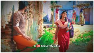 Othayadi Pathayila Song  Whatsapp Status Mk Lovely Edits [upl. by Mairb]