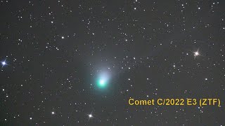 Comet C2022 E3 ZTF is getting brighter You can already observe it with binoculars Green Comet [upl. by Anire]