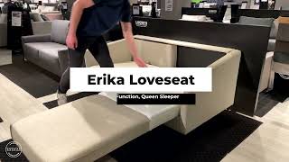 Erika Queen Loveseat Sleeper [upl. by Fishbein]