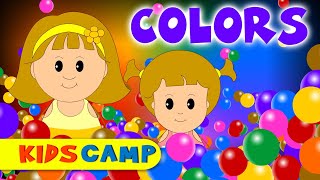 Color Song  Nursery Rhymes And Kids Songs by KidsCamp [upl. by Wheelwright]