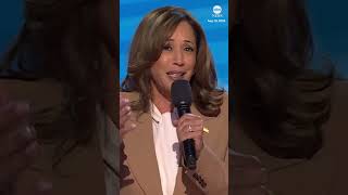 Kamala Harris enters the arena on opening night of the DNC [upl. by Waal]