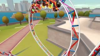 Coaster Crazy Deluxe iOS Release Trailer [upl. by Hardej]