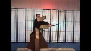 TameshigiriKoshidenKen Kiku  Katana Demo [upl. by Asserac538]