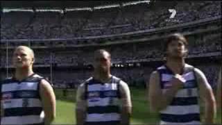 Australian National Anthem  AFL Grand Final 2008 [upl. by Oiliduab]